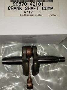 OEM Shindaiwa 20870-42101 Complete Crankshaft A011000910 Many DH HT AH 230 231 - Picture 1 of 4