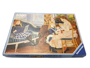 Ravensburger Jigsaw Puzzle Renoir: Afternoon with the Children 2000pc Vintage 91 - Picture 1 of 8