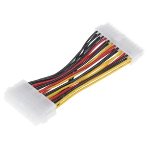 E-ATX 20 Pin female to 24 Pin male F/M power supply adapter cable motherboar-wq - Picture 1 of 10