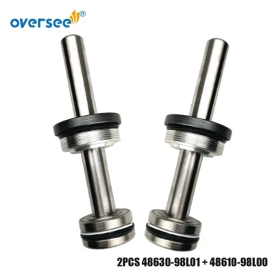 RAM de pistão 2* 48610-98L00 com parafuso para motor de popa Suzuki 4T 200HP 300 350 - Imagem 1 de 4