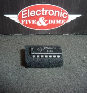 TCG4013B Flip Flop 2 Element D-Type 14 Bit Positive Edge 14-DIP IC - Picture 1 of 1