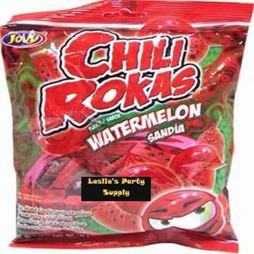 3x Jovy Chili Rokas Sandía (Sandia) Sabor Red Wt. 6 oz. Foto 1 de 1
