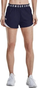 Under Armour Women's Play Up 3.0 Shorts Size XXL Navy - Picture 1 of 6