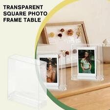 Transparent square photo frame For mini/SQ collection photo frame I2S5