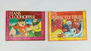 1976 Society Visual Education Paperback Book Lot x2 ~ Hans Christian Anderson - Picture 1 of 11
