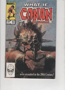 What If? #43, Conan Stranded 21st Century, VF+ 8.5, 1st Print, 1978, See Scans - Picture 1 of 2
