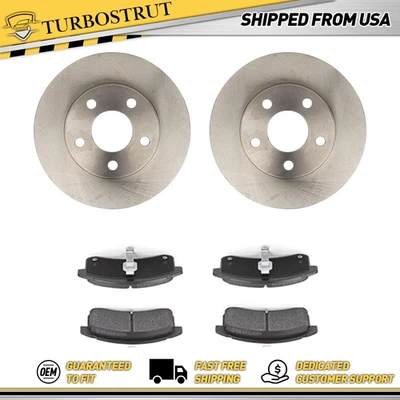 OE Front Brake Rotors Brake Pad for 1994-1996 Buick Park Avenue 3.8L - Image 1 of 4
