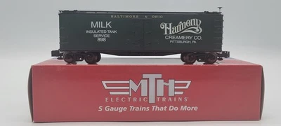 S-Gauge MTH 35-78040 Harmony Creamery Woodside Reefer NIB -AF Flyer Compatible - Image 1 of 4