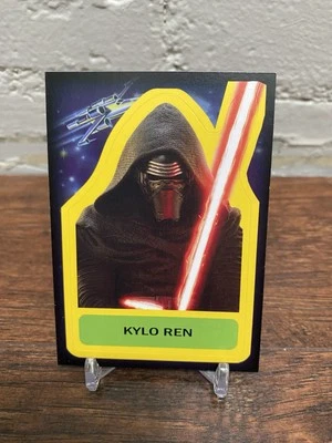 2015 Topps Star Wars Journey To The Force Awakens Sticker Card S-17 Kylo Ren - Image 1 of 2