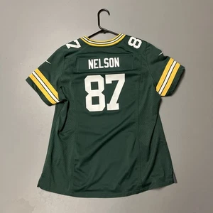 Nike On Field Jordy Nelson Green Bay Packers Football Jersey Youth XL New No Tag - Picture 1 of 10