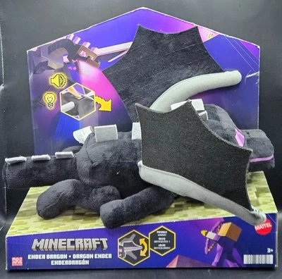 Mattel Minecraft Ender Dragon mit Licht und Sound MISB Neu - Bild 1 von 4