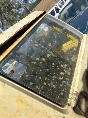 1987 Daihatsu Rocky F70 LH Rear Cargo Glass Red Panel #B688 - image 1 of 4