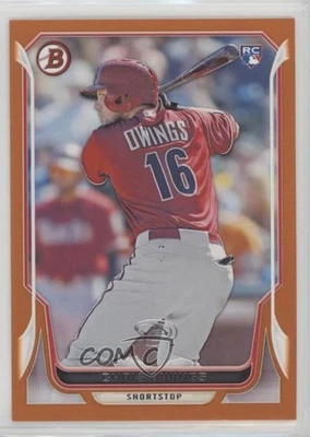 2014 Bowman Orange /250 Chris Owings #219 Rookie RC - Image 1 of 2