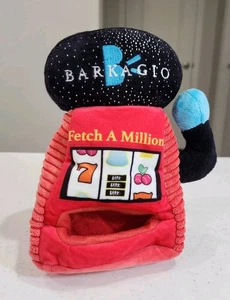 Barkbox Dog Toy Slot Muttchine Treat Hiding Crinkle Fetch Barkagio Size M-L Used - Picture 1 of 7