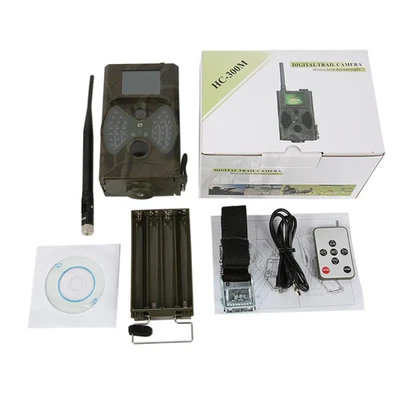 16MP Night Vision Hunting Trail Camera 2G MMS SMS SMTP HC300M Celluar Waterproof - Image 1 of 4