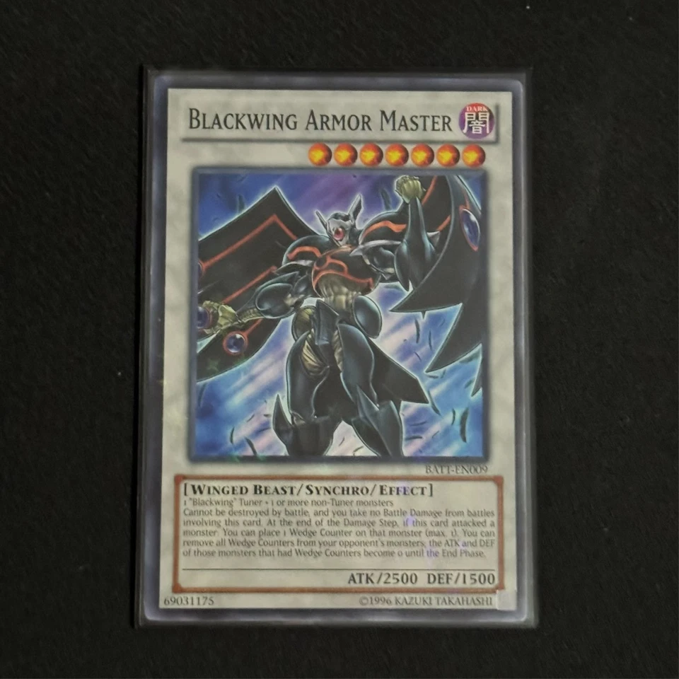 Blackwing Armor Master BATT-EN009 Prize Cards Limited Edition Starfoil Rare - Image 1 of 1