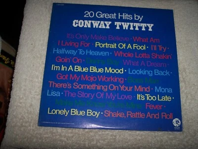 LP 20 GREAT HITS BY CONWAY TWITTY **NM VINYL** #1007 - Image 1 of 4