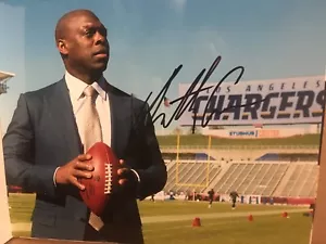 Anthony Lynn Auto 8 x 10 Color Photo LA Chargers COA Head Coach SB 32 33 - Picture 1 of 2