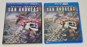 San Andreas (3D & 2D Blu-ray + DVD, 2015, 3-Disc Set with Lenticular Slipcover) - Bild 1 von 6