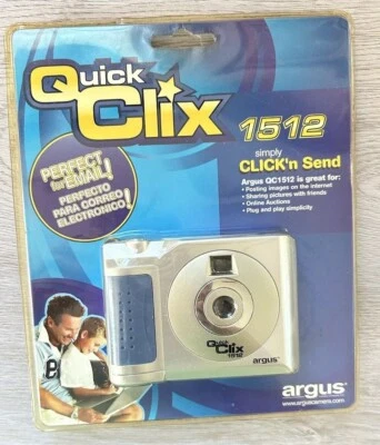 Cámara digital Quick Clix 1512 Simply Click 'n Send NUEVA en caja sellada Foto 1 de 4