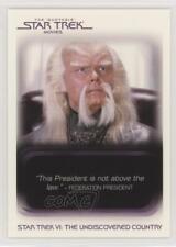 2008 Star Trek: Movies In Motion The Quotable Trek VI: Undiscovered Country 4z5
