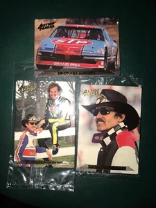 Lote de 3 tarjetas de NASCAR 1992 lleno de acción Richard Petty #43 (2 paquetes sellados) Kyle - Imagen 1 de 10