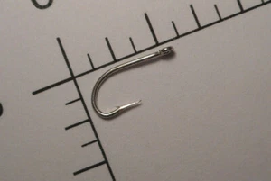 200 Mustad DURATIN HAKEN #11 Fliegenbinden ANGELN O'Shaughnessy 23407 D FRISCHES SALZ - Bild 1 von 4