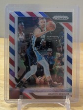 2018-19 Panini Prizm Prizms Red White and Blue #116 CHANDLER PARSONS Grizzlies 