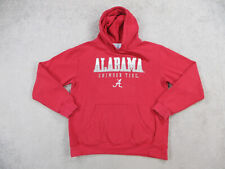 Alabama Crimson Tide Sweater Mens Medium Red Spell Out Champion NCAA Hoodie