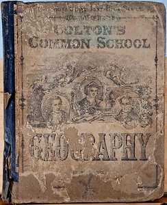 Colton’s Common School Geography 1881 Minnesota - Damaged - Picture 1 of 6