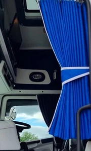 TRUCK CURTAINS, BLACKOUT, MAN, VOLVO, SCANIA, MERC, RENAULT, DAF, IVECO - Picture 1 of 7