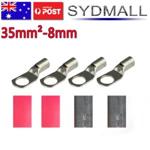 4 terminales de cable de batería lengüeta de plomo 35-8 para coche de tracción en las cuatro ruedas con cable engarzado - Imagen 1 de 3