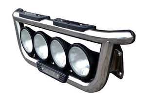 Grill Light Bar A To Fit Mercedes Actros MP4 Stainless Steel Front Accessories - Picture 1 of 6