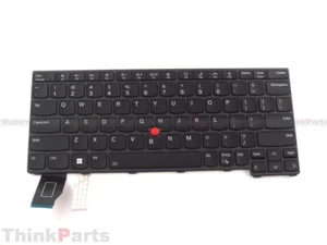 New/Orig Lenovo ThinkPad X13 Gen 3 Keyboard US Backlit Black 13.3" 5N21H77022 - Afbeelding 1 van 3