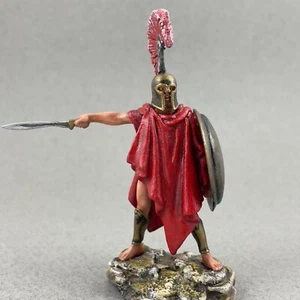 Greek Thespian hoplite figure 54 mm, Warrior miniature, Painted tin toy soldier - Picture 1 of 11