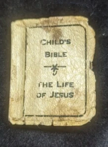 2"Vintage Miniature Bible Prayer Book The Life of Jesus Copyright 1932 USA Made. - Picture 1 of 5