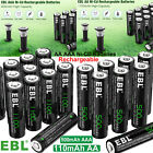 EBL 1.2V Rechargeable AA AAA NiCd Batteries 1100mAh Solar Light Battery lot
