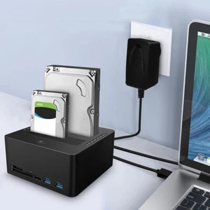 1 Set Card-Reader CF / / / -Festplattenbasis USB - Afbeelding 1 van 12