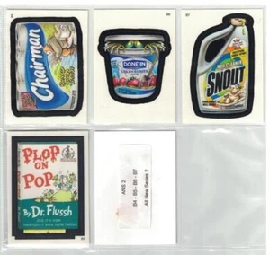 2005 paquetes locos todo nuevo serie 2 - ANS 2 JUEGO DE CARTAS DE BONIFICACIÓN B4 B5 B6 B7 los cuatro - Imagen 1 de 1