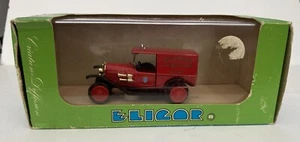 Vintage Eligor 2 3/4" Red Dicast Service Departemental Service Truck FRANCE RARE - Picture 1 of 5