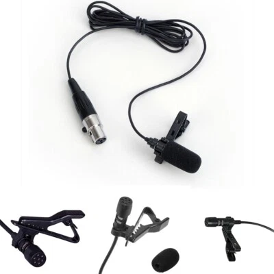 Lavalier Ansteckmikrofon Clip Mikrofon 4-PIN XLR TA4F F��r Wireless - Bild 1 von 4