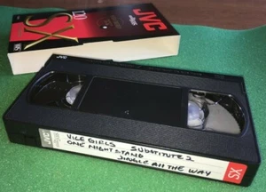 Vice Girls + Substitute 2 + One Night Stand (Sheedy) + Jingle All  Way HBO VHS - Picture 1 of 1