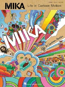 Mika Life In Cartoon Motion Piano Vocal Guitar Book NEW! - Picture 1 of 1