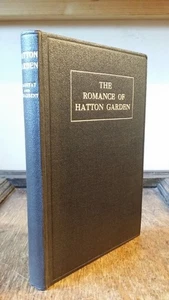 1930 THE ROMANCE OF HATTON GARDEN - MARRYAT / BROADBENT - 1ST ED. ILLUSTRATED - Imagen 1 de 22