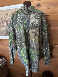 Mossy Oak Tibbee II Cotton Hunt Shirt-Men’s XL - Picture 1 of 6