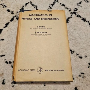 VINTAGE Mathematik in Physik und Technik 1959 Irving Mullineux Staubschutz - Bild 1 von 6