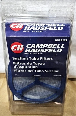 Paquete de 2 filtros de tubo de pintura profesional Campbell Hausfeld MP2153 pulverizador sin aire Foto 1 de 2