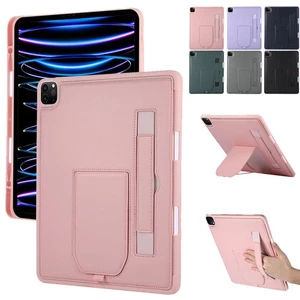 Leather Stand Case Cover W/Hand Strap for iPad Pro 11" 1/ 2nd 3rd 4th Generation - Picture 1 of 22