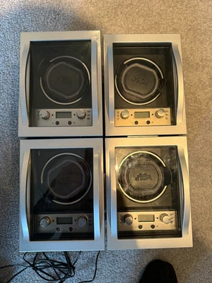 Enrollador de reloj Wolf Module 4.1 negro 454011 con junta m4.1 y fuente de alimentación x 4 Foto 1 de 4