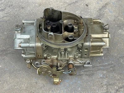 🔥 Holley 4776-2 600 CFM 4150 Double Pumper Carburetor Mechanical Secondaries 🔥 Foto 1 de 4
